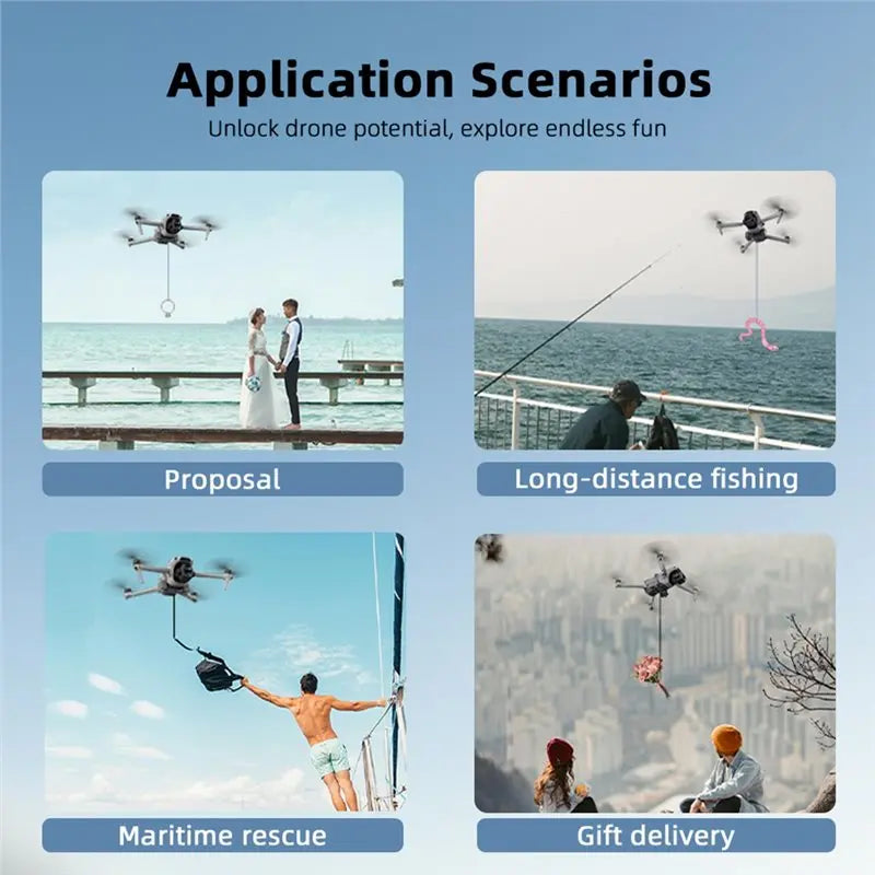 Système de largage pour DJI Air 3 / Air 3S